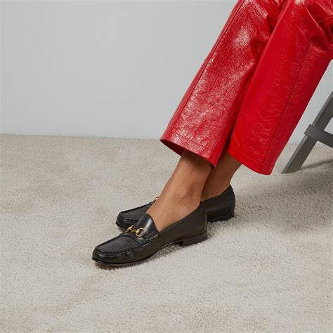 gucci women's horsebit 1953 loafer|women's leather horsebit loafer.